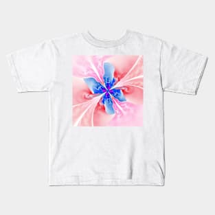 Blue butterfly Kids T-Shirt